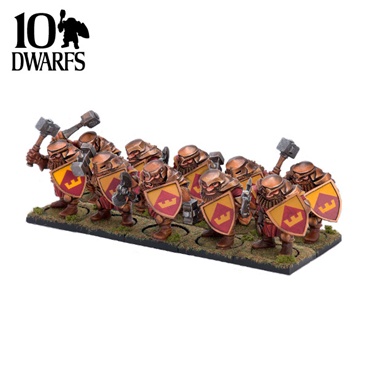 Dwarf Ironclad Troop (10 Figures)